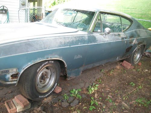 1968 CHEVY CHEVELLE RESTORATION PROJECT RUNS! 327 ALL ORIGINAL, image 8
