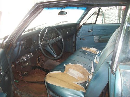 1968 CHEVY CHEVELLE RESTORATION PROJECT RUNS! 327 ALL ORIGINAL, image 14