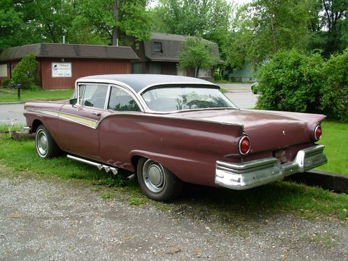 1957 Ford Fairlane 2dr sedan, image 2