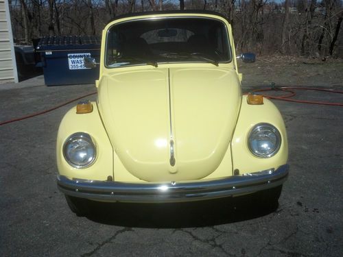 Volkswagen super beetle rare classic low miles