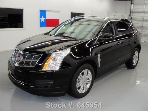 2010 cadillac srx lux collection pano sunroof nav 17k  texas direct auto