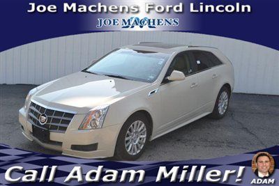 Cadillac cts 5dr wgn 3.0l luxury rwd low miles 4 dr automatic gasoline engine, 3