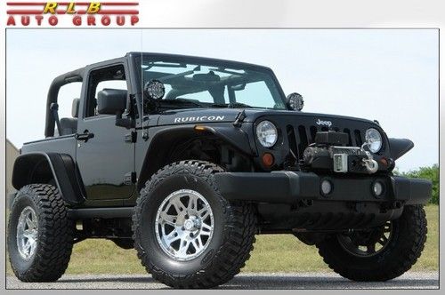 2008 wrangler rubicon hardtop lifted! custom wheels! must see! call toll free