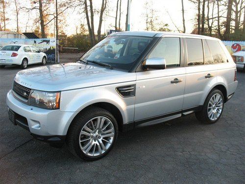 2010 land rover range rover sport hse lux - factory warranty 4wd silver nav