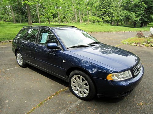 2000 audi a4 quattro avant wagon 4-door 1.8l 5 speed and no reserve