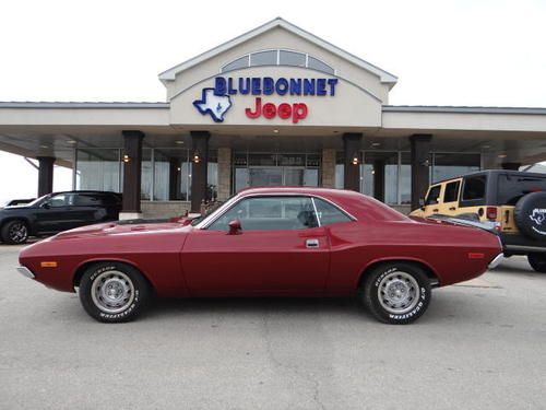 1974 dodge challenger low miles rebuilt