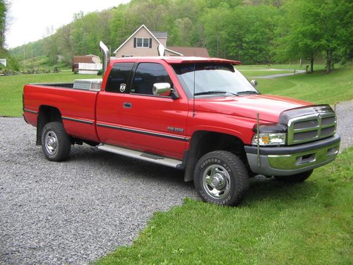 1996 dodge diesel 2500 extended cab 4x4 truck