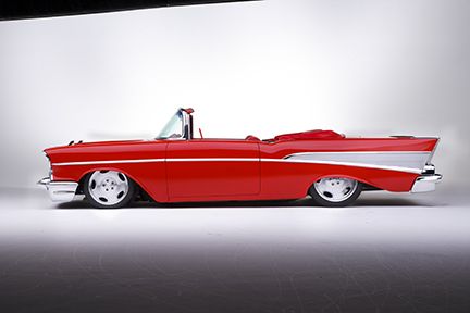 Custom 57 chevy california convertable
