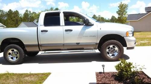 2002 dodge ram 1500 slt quad cab pickup 3" lift w/warranty *no reserve