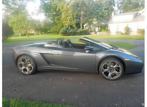 2007 lamborghini gallardo spyder convertible