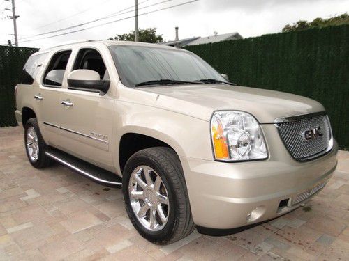 09 denali awd 4wd 4x4 navigation rear dvd loaded only 35k miles very clean fla