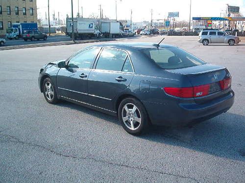 2005 honda accord hybrid ex easy fix save big navi runs good blue leather in pa