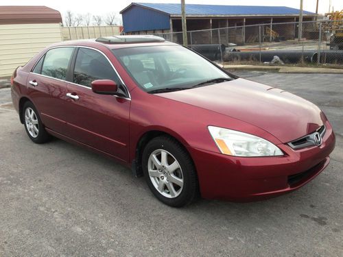 2005 honda accord ex v6! leather, loaded, &amp; new tires!!