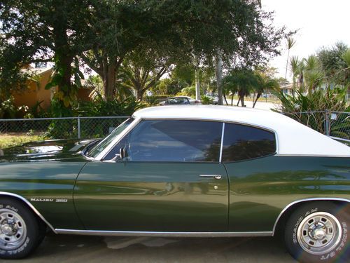 Chevy, 1972, green, all original, no rust, 350 motor, automatic, 99,000 miles