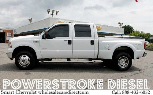 Used ford f 350 powerstroke turbo diesel 4x4 dually pickup trucks 4wd truck 4dr