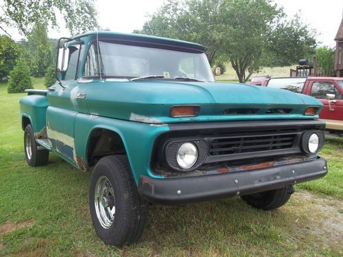 1962 chevrolet c1500 4x4 stepside pickup truck