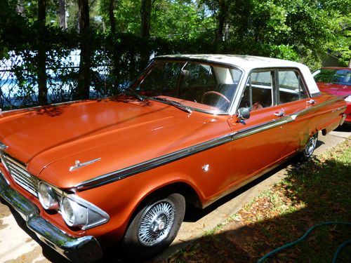 1962 ford fairlane 500 4 door automatic v8 221