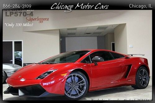 2013 lamborghini gallardo lp570-4 superleggera only 330 miles! $267k list! wow$$
