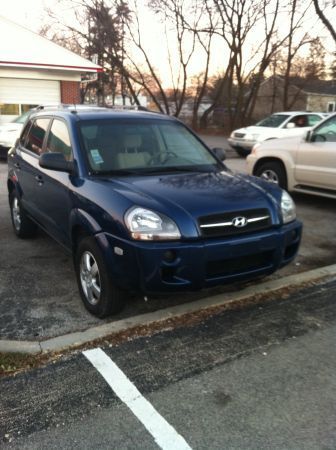 2007 hyundai tucson gls sport utility 4-door 2.0l