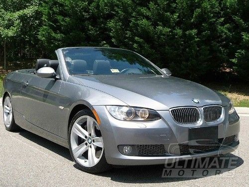 2007 bmw 335i convertible-65k miles-sport pkg-service records-clean carfax-nice