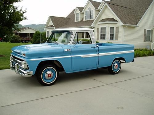 1965 chevrolet c-10 custom. 1 of the best you will find. factory a/c.. v8, at..