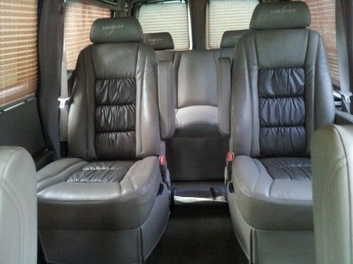 Chevy express sherrod conversion van - very low miles!