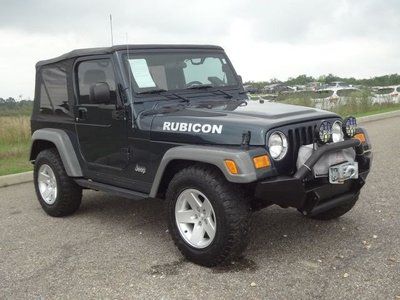 Rubicon manual convertible 4.0l cd 4x4 locking/limited slip differential a/c