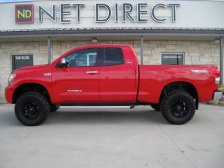 07 4wd dbl cab leather new lift, tires, rims 1 owner net direct auto sales texas