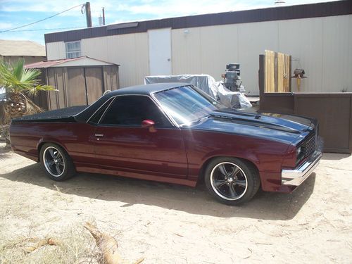 81 elcamino custom  paint, interior,wheels &amp; tires. 700r4