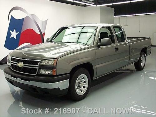 2006 chevy silverado work truck ext cab longbed 24k mi texas direct auto