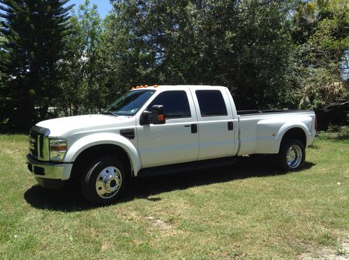 2008 ford f-450 super duty lariat crew cab pickup 4-door 6.4l