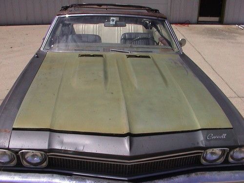 Very solid 1968 chevelle convertible project with tons of new parts included