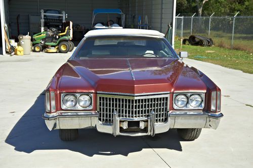 Cadillac eldorado convertible