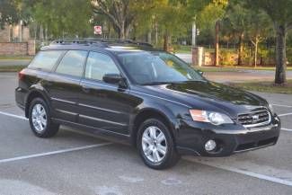 2005 subaru outback awd black 2.5l engine automatic, clean carfax, no reserve