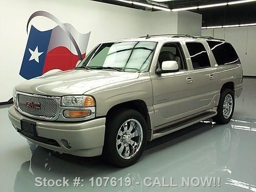 2006 gmc yukon xl denali awd leather sunroof nav dvd  texas direct auto