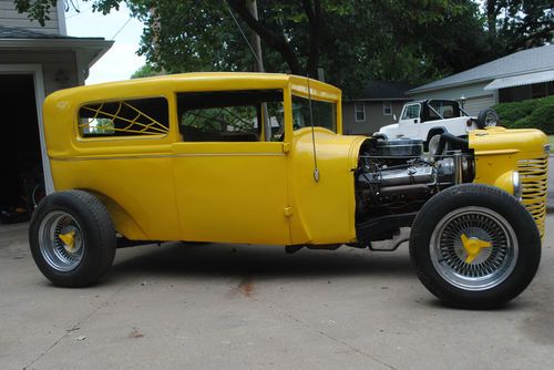 Ford model a rat rod hot rod with chevy engine old school fun