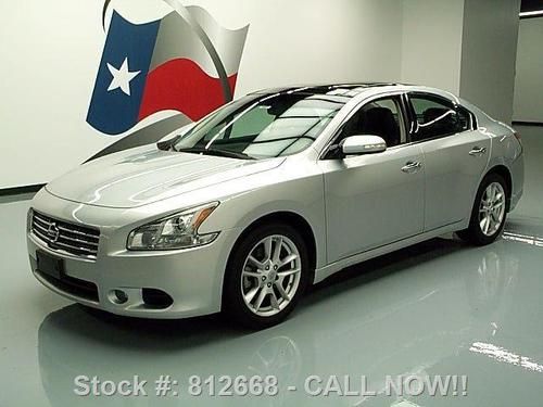 2009 nissan maxima 3.5 sv premium pano sunroof nav 52k texas direct auto