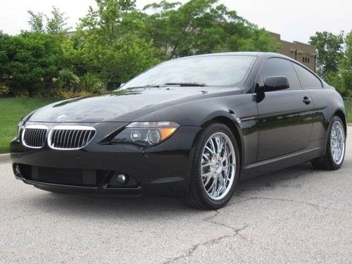 650i coupe auto nav moon black on black chrome spoked 19"s immaculate!