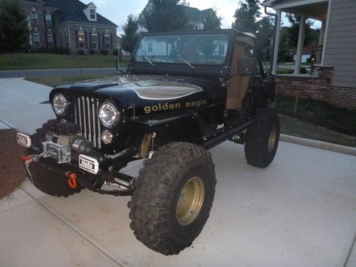 Jeep cj-7 cj7 1984 golden eagle 360 v8 restored