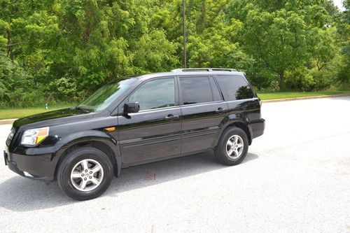 2007 honda pilot ex sport utility 4-door, clean carfax, clean, md inspection