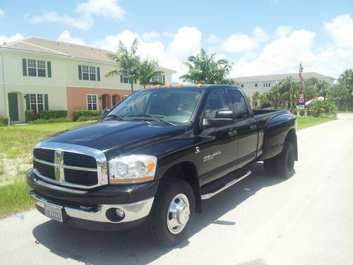 2006 dodge ram 3500 truck 4x4 quad cab big horn dually cummins turbo diesel