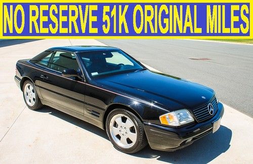 2000 mercedes-benz sl500 base convertible 2-door 5.0l