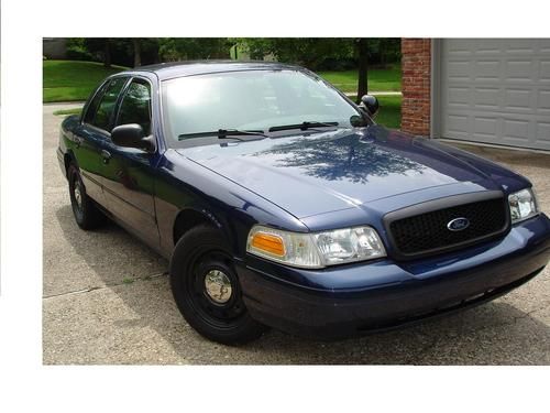 1999 ford crown victoria police interceptor sedan 4-door 4.6l