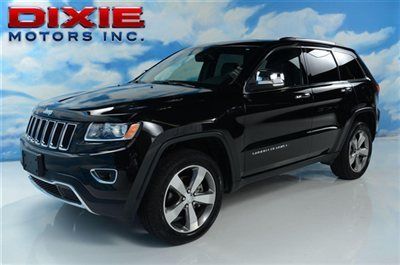 2014 jeep grand cherokee limited 4wd 4x4 heated leather back up camera sunroof