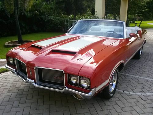 1972 oldsmobile 442 convertible