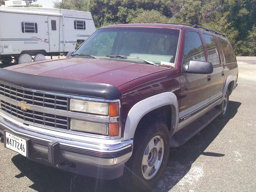 1993 chevrolet k1500 suburban silverado sport utility 4-door 5.7l