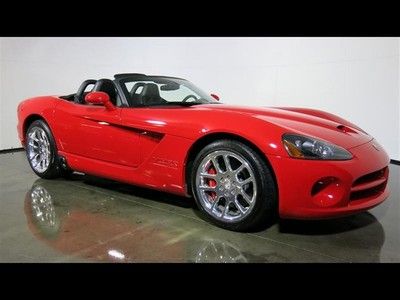 2005 dodge viper 2dr converti low mileage convertible manual v10 8.3l
