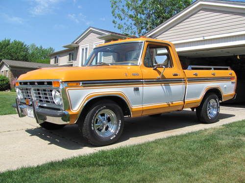 1976 Ford F100 Ranger  Rotissoree restored original, image 2