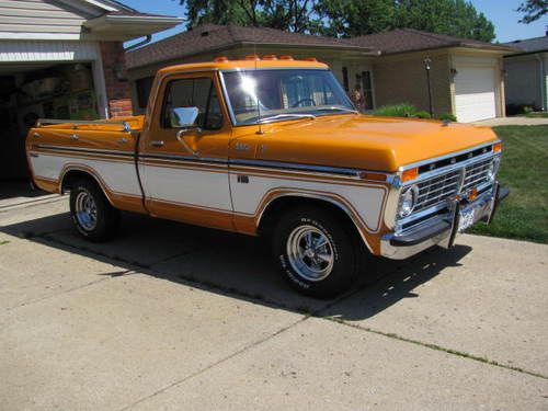 1976 Ford F100 Ranger  Rotissoree restored original, image 6