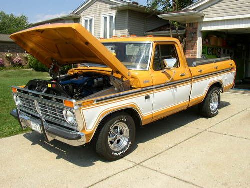 1976 Ford F100 Ranger  Rotissoree restored original, image 15